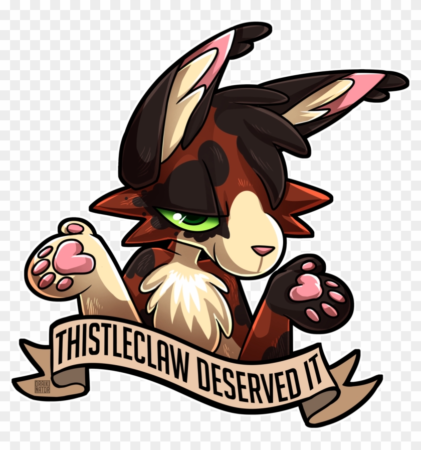 Draikinator - Warrior Cats Thistleclaw Draikinator Clipart