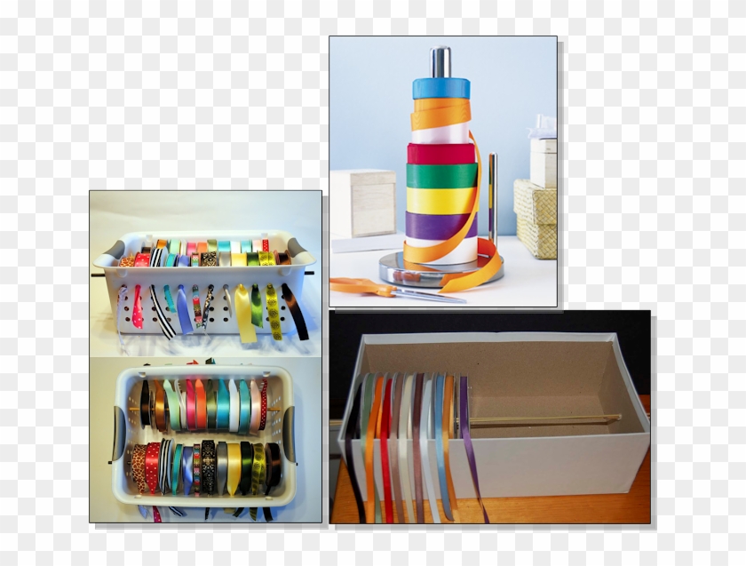 Como Organizar As Fitas No Atelier - Diy Ribbon Holder Clipart #4487665
