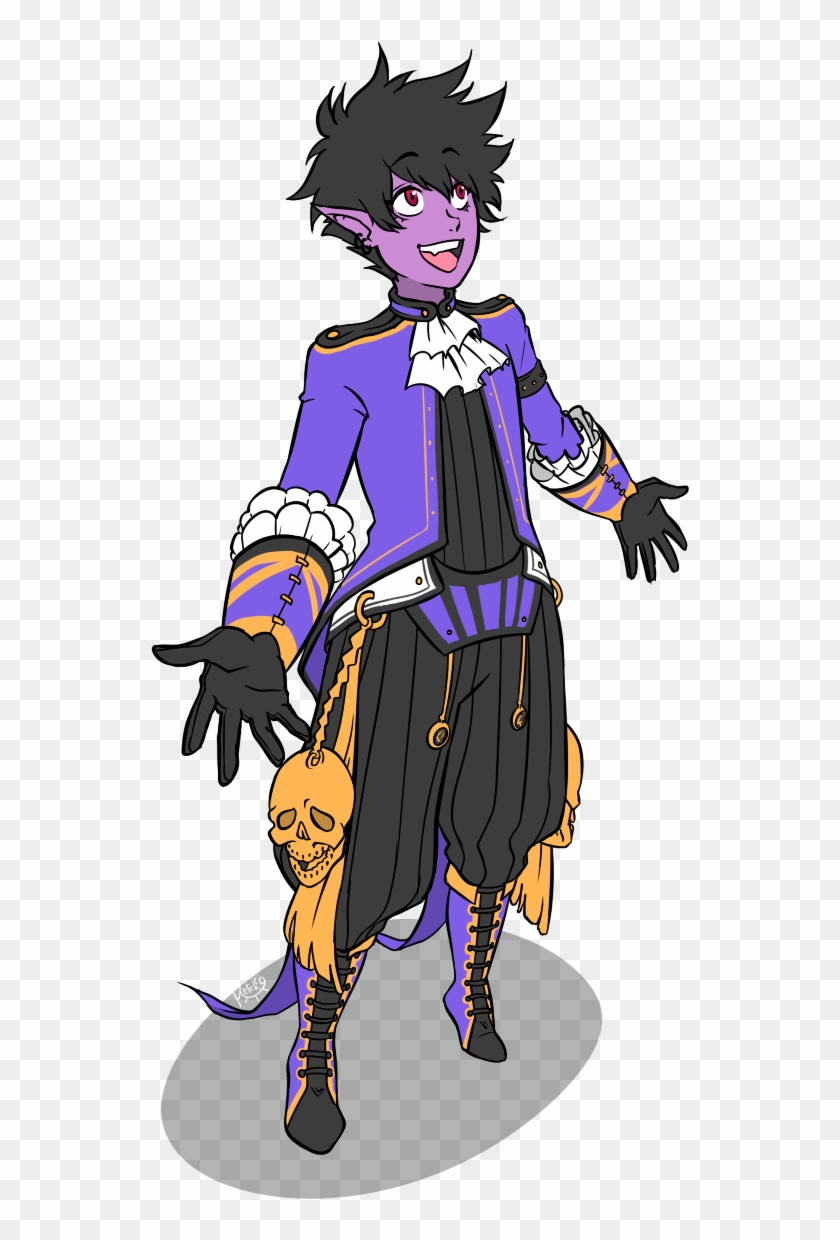 Ketch Sketch Dungeon Fighter Online Male Mage Blackeyebruise - Cartoon Clipart #4487863