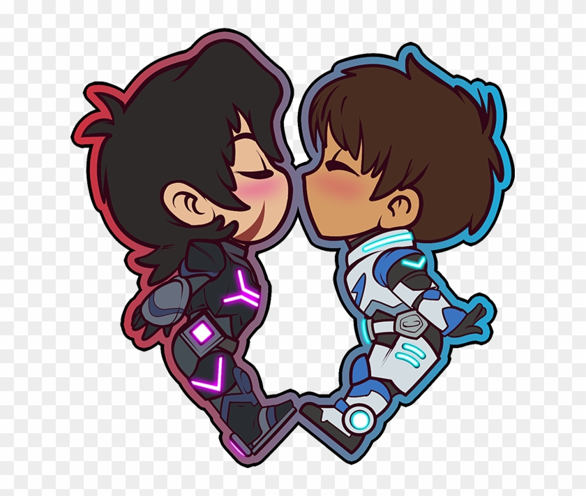 Klance Kissu Here Is Lance & Keith Chibi - Keith And Lance Chibi Clipart #4487955