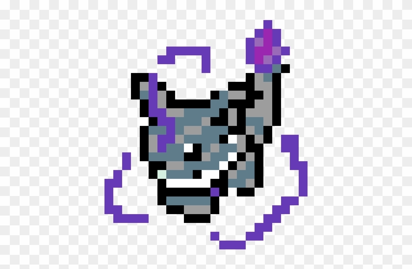 Ghost Eeveelution - Cartoon Clipart #4487956