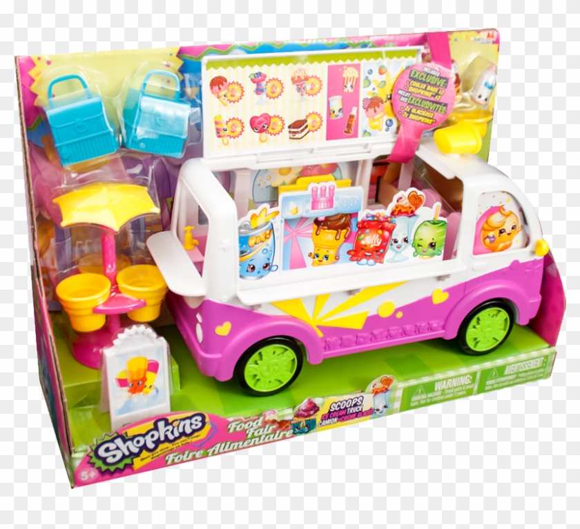 Scoop Ice Cream Truck - Baby Toys Clipart #4487985