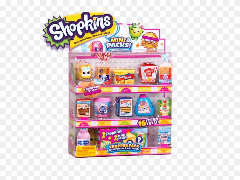 Itty-bitty & Always Adorable - Shopkins Mini Packs Season Clipart #4488125