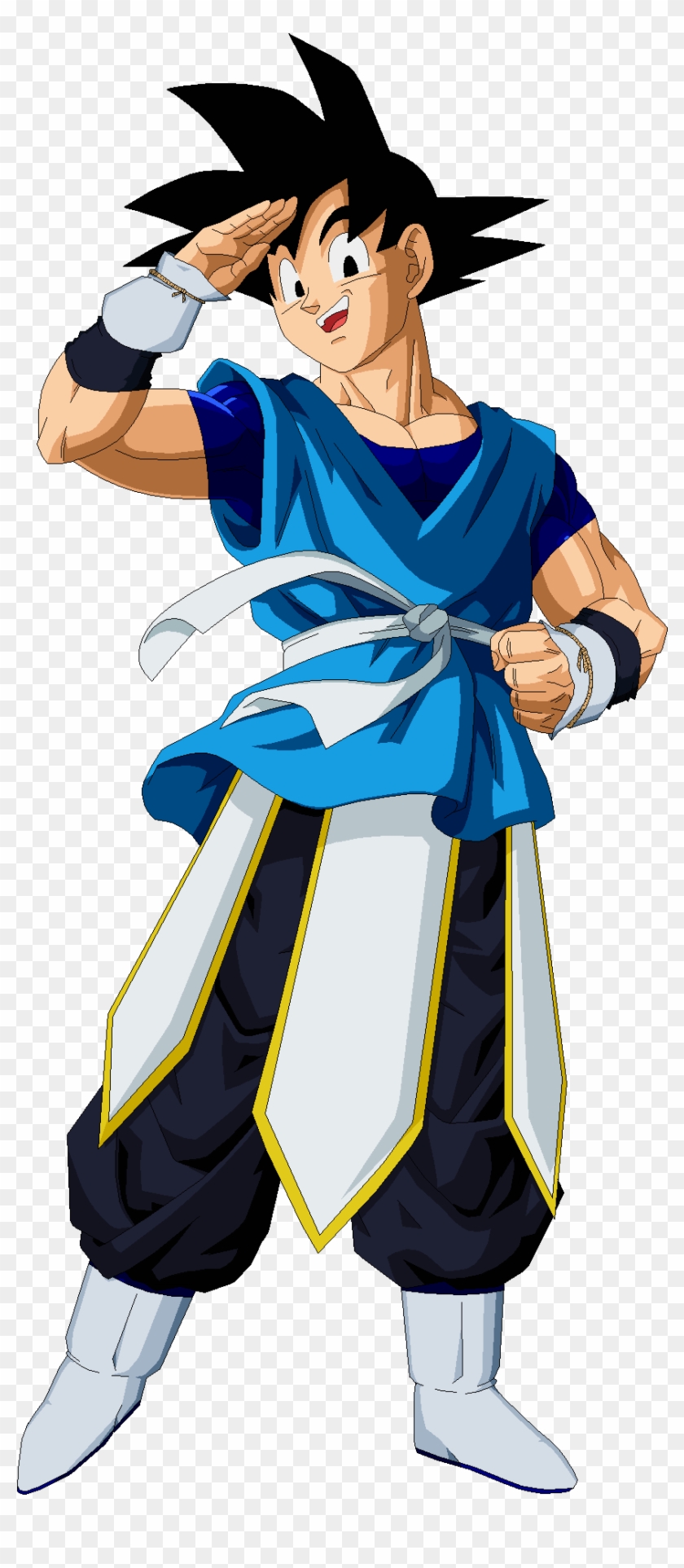 Goku - Goku Con Ropa De Dios Clipart
