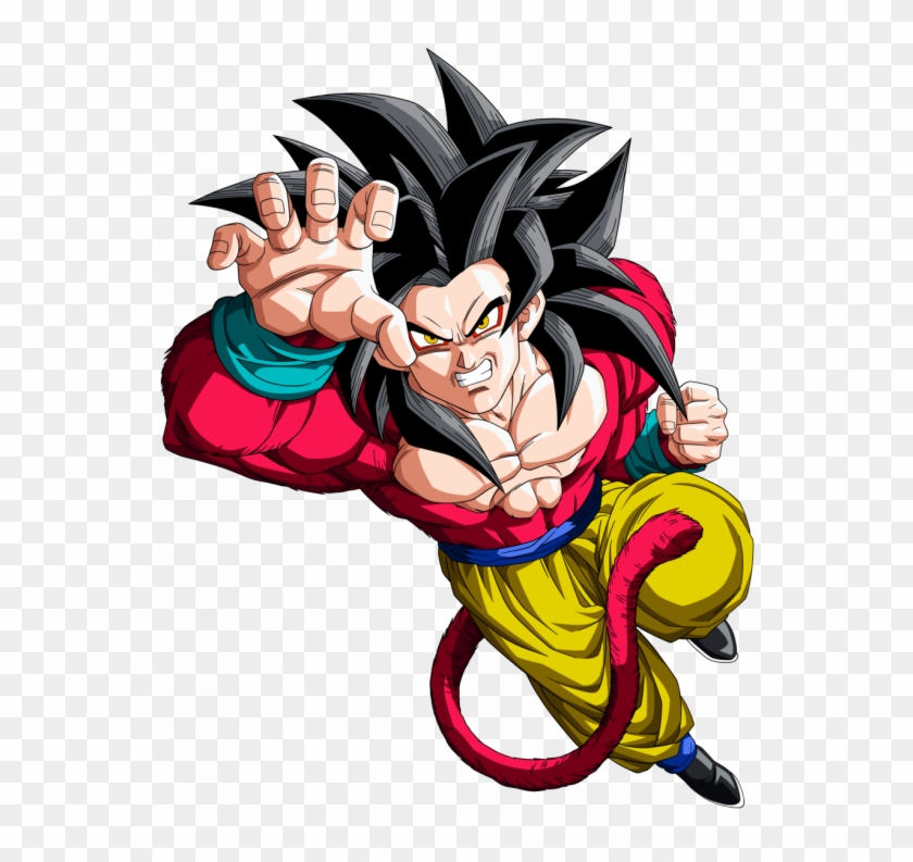 Goku Ssj4 - Dragon Ball Gt Clipart