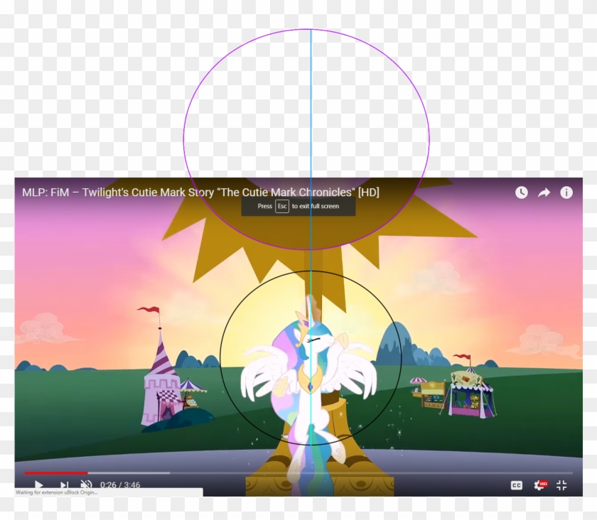 Celestia Lifts The Sun - Gif Princess Celestia Clipart