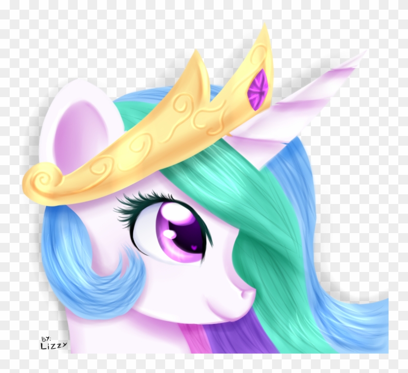 Princess Celestia - My Little Pony Zeichnen Clipart #4488807