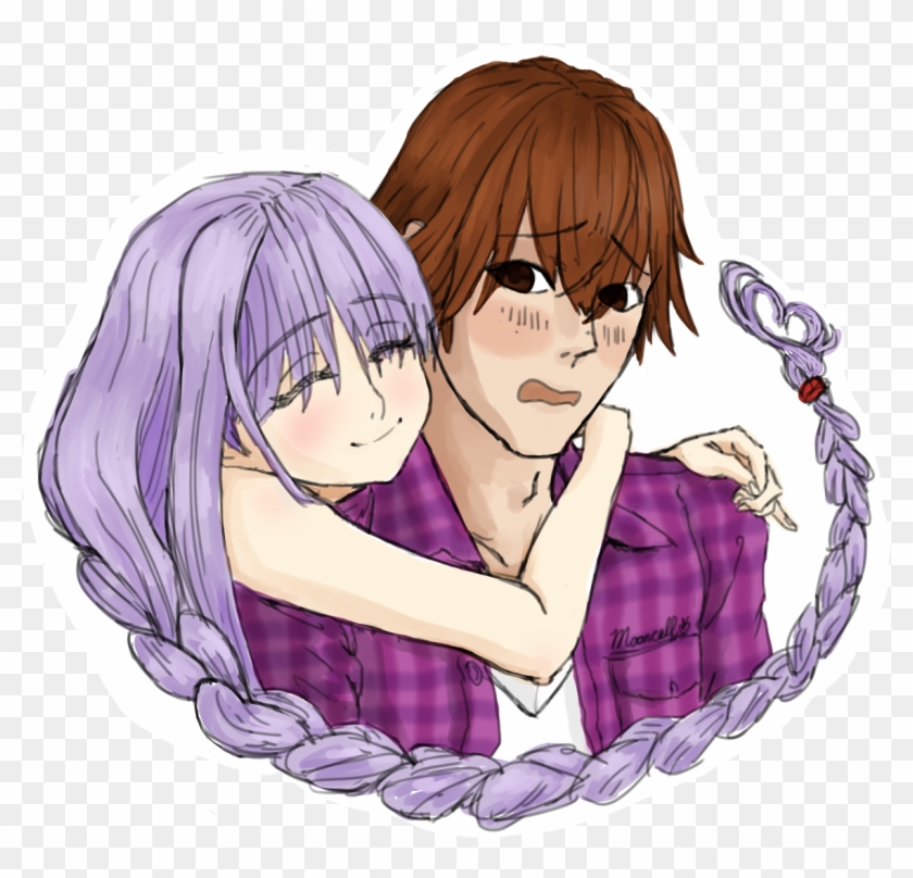 Summer Bb With Her - Cartoon Clipart