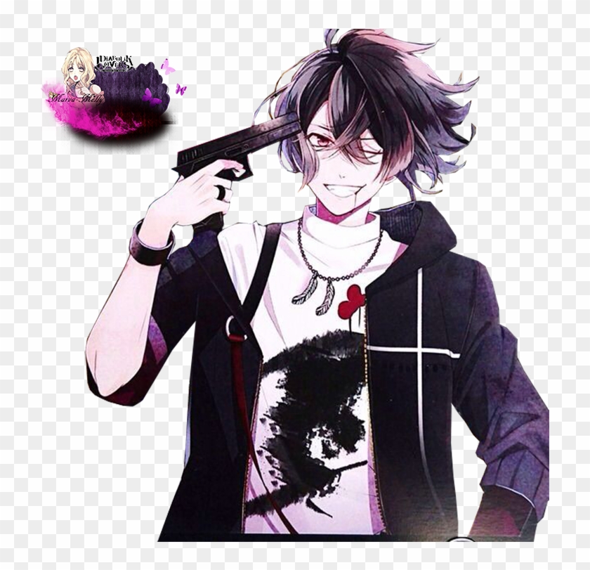 #adventure #bloodsucking #darkfate #demonsblood #diaboliklovers - Diabolik Lovers Kino Sakamaki Clipart