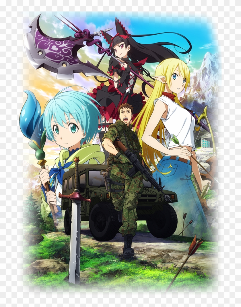 Gate- Jieitai Kanochi Nite, Kaku Tatakeri - Gate Jieitai Kanochi Nite Kaku Tatakeri Clipart #4489094