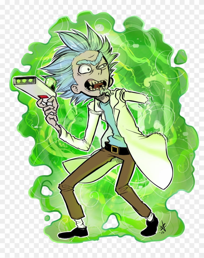 Rick Sanchez - Illustration Clipart #4489095