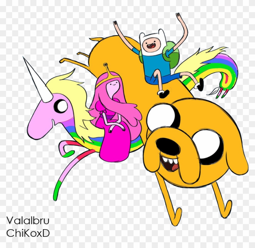 Adventuretime Adventure Time Wiki Princess Bubblegum Adventure Time Finn Jake And Lady Rainicorn Clipart Pikpng