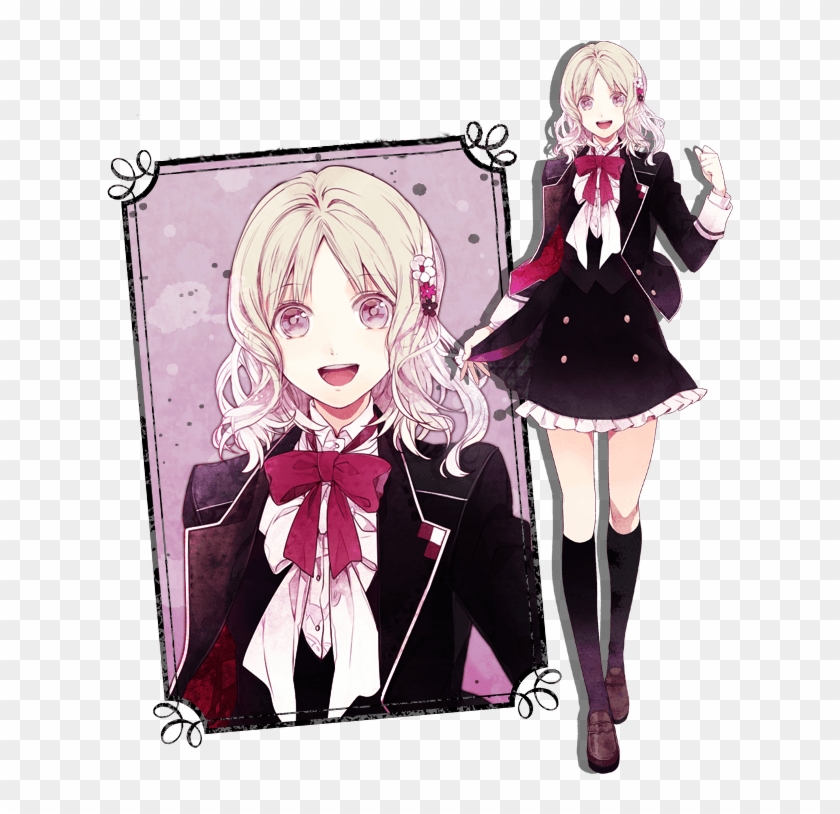So Let's Take A Look At The Characters, Shall We - Diabolik Lovers Yui Komori Rape Clipart