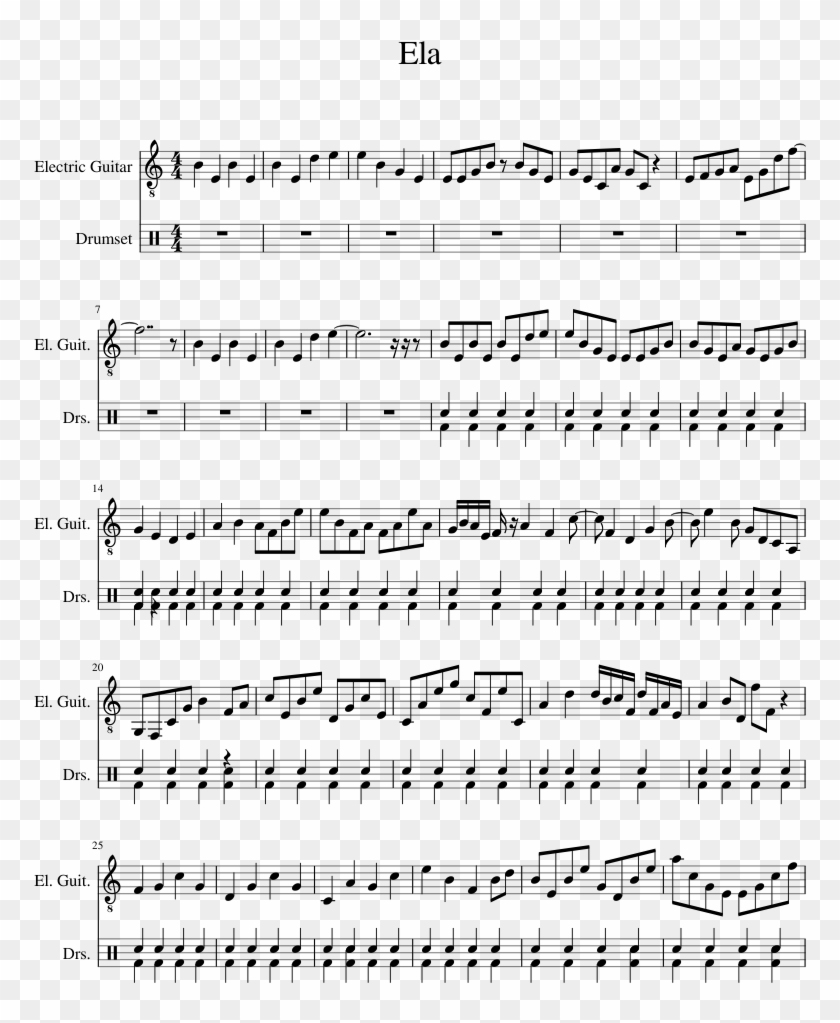 Partition Piano Je Vole Clipart