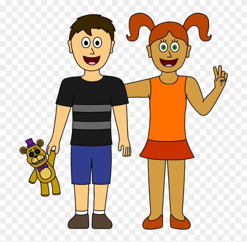 I Imagine These Two As Really Good Friends - Cartoon Clipart