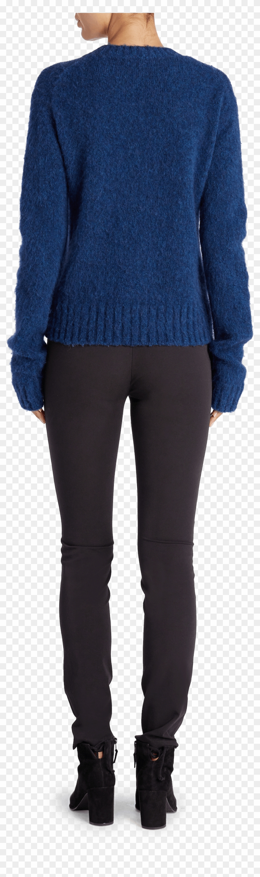 Brushed Crewneck Sweater Helmut Lang - Cardigan Clipart #4490645