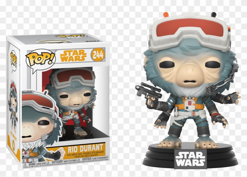 Pop Figure Star Wars Rio Durant Solo - Solo Star Wars Story Pop Han Solo Clipart