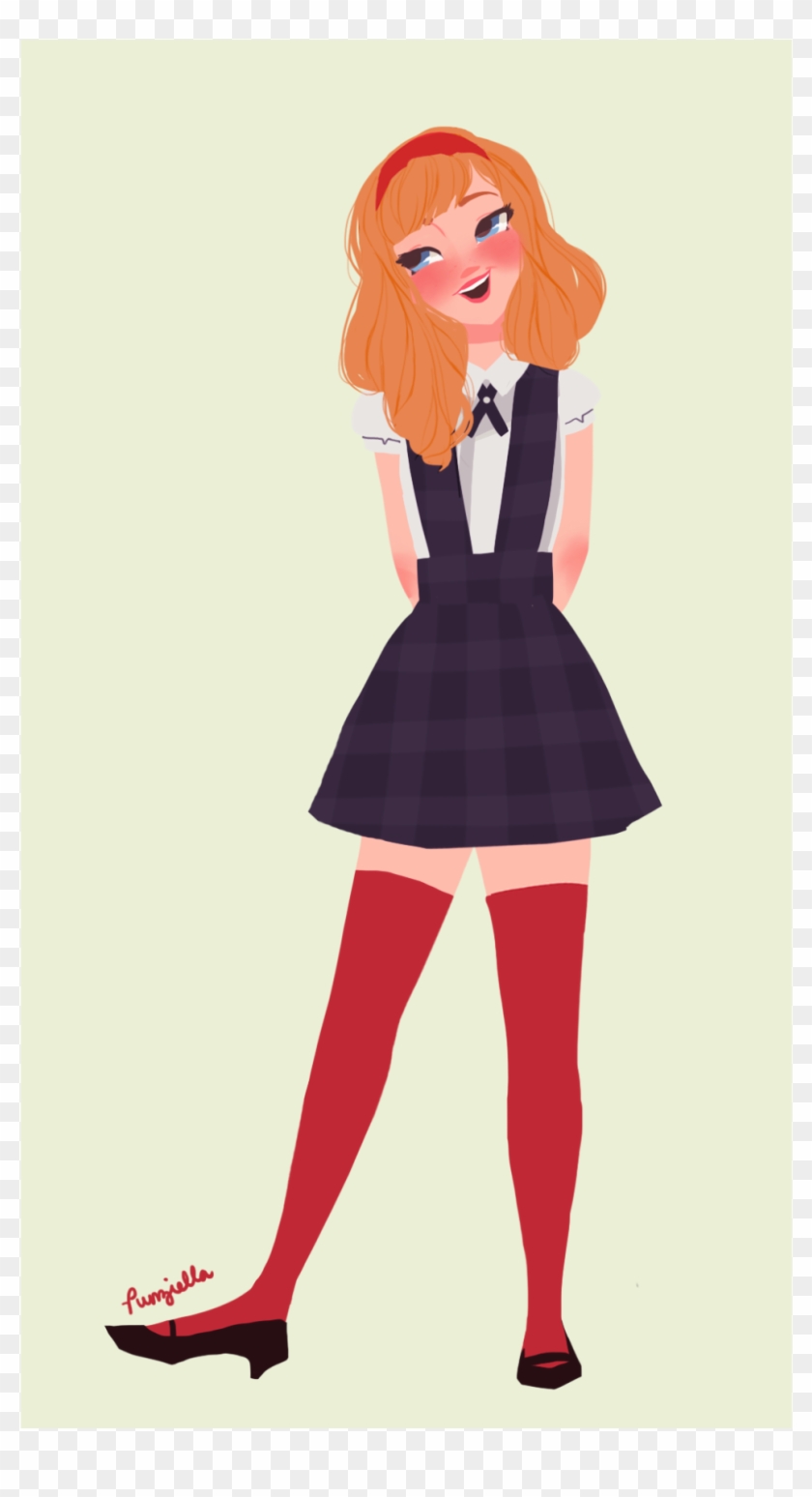 Let Me Naruto Run Into Your Heart Constance Au I Finally - Elsa Anna Y Rapunzel Modern Clipart