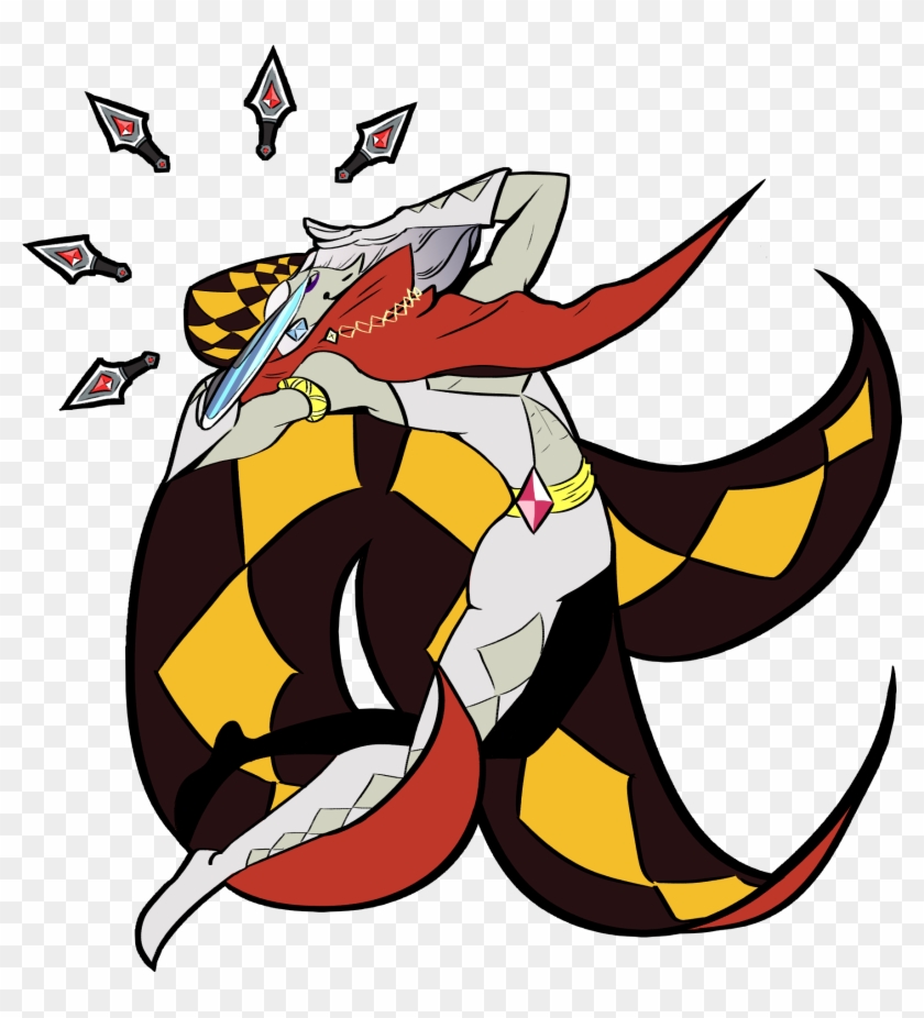 [oc] [ss] I Drew Ghirahim - Ghirahim Fan Art Clipart