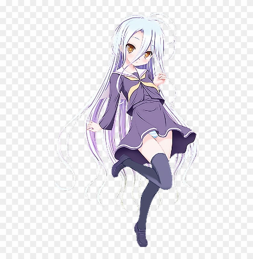 #ngnl #shiro #sora #nogamenolife #animegirl #gamer - Anime Clipart #4491031