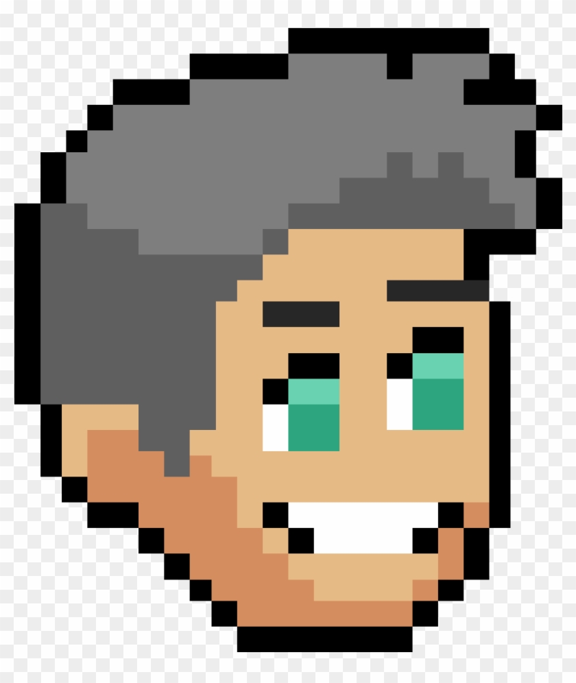 Male Swoop Hair - Pixel Basketball Png Clipart