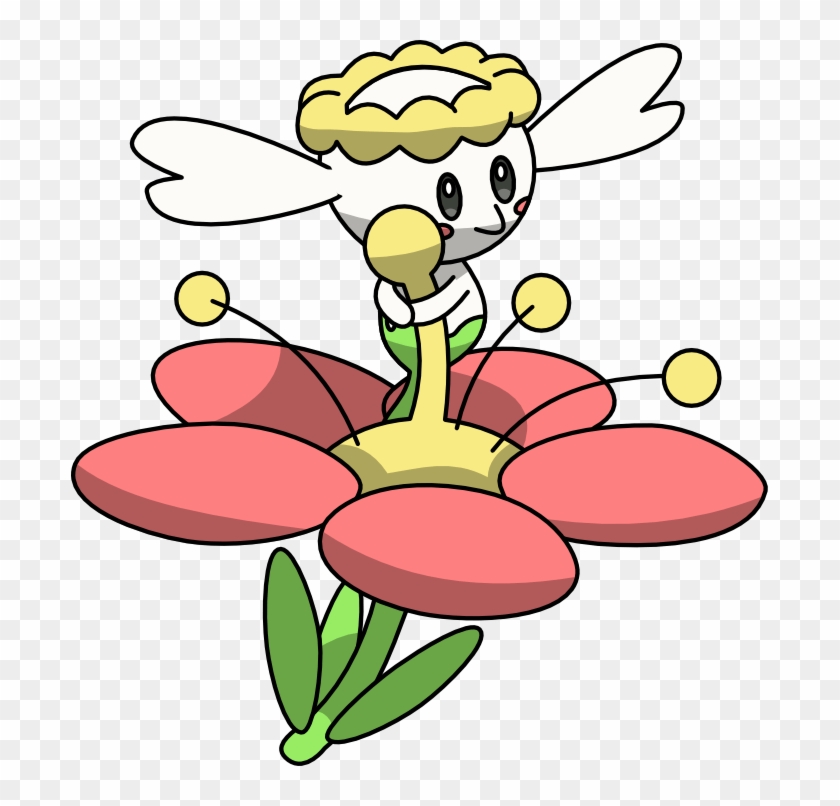 Flabebe Pokemon Clipart
