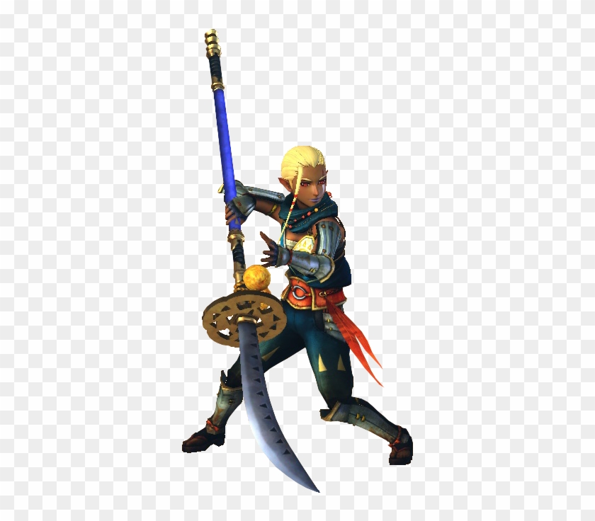 I Would Love It If They Included The Set Costume Feature - Impa Hyrule Warriors Naginata Clipart #4491459