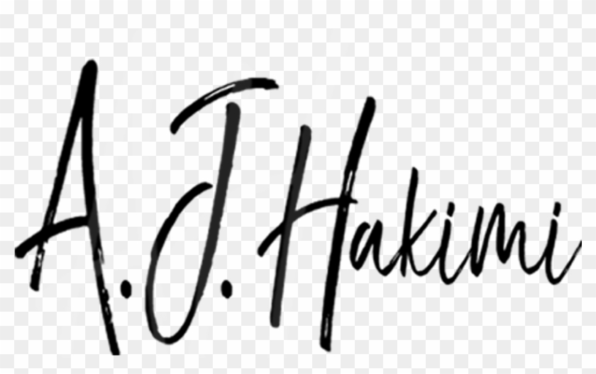 A - J - Hakimi - Calligraphy Clipart