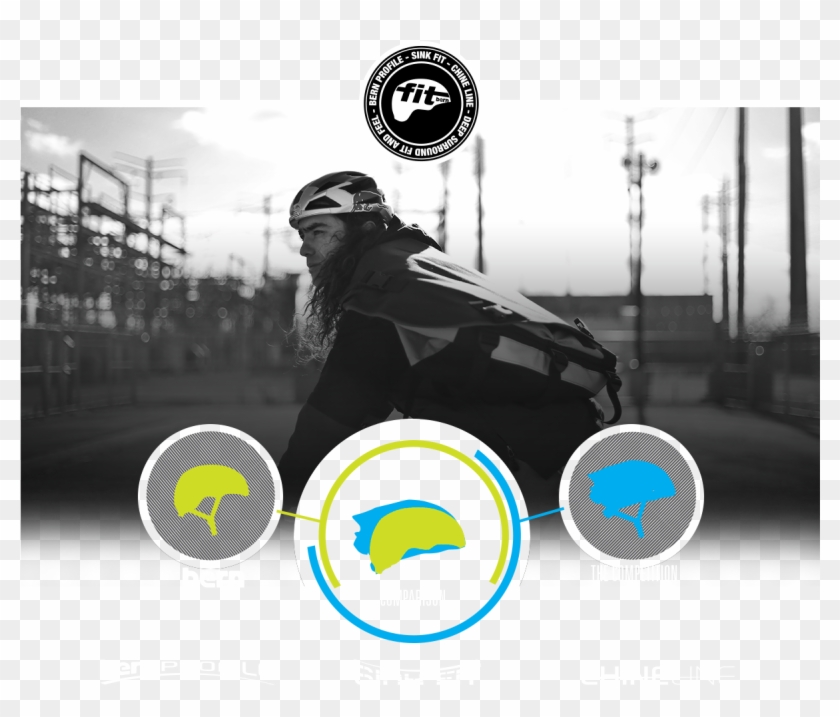 What Makes Bern Helmets Different The Innovative Fit - Disc Dog Clipart