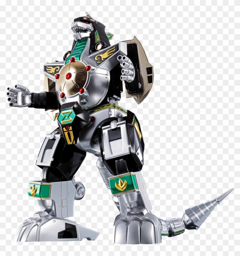 Mighty Morphin Power Rangers - Dragonzord Soul Of Chogokin Clipart