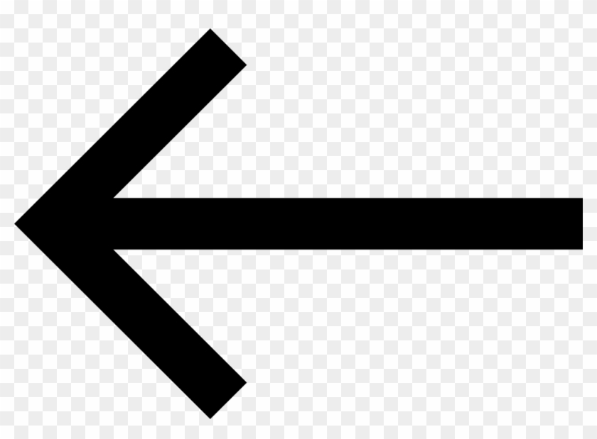 Arrow To The Left Png Icon Free - Arrow Pointing Left Png Clipart #4492390