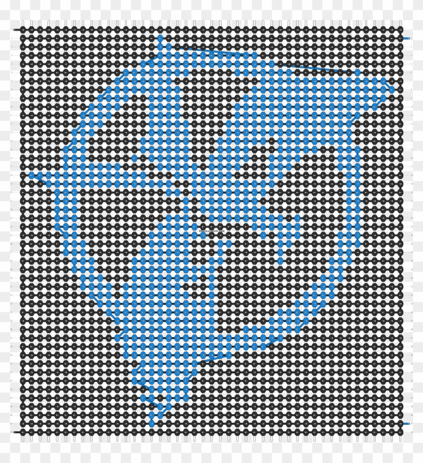 Alpha Pattern - Lilo And Stitch Friendship Bracelet Pattern Clipart #4492707