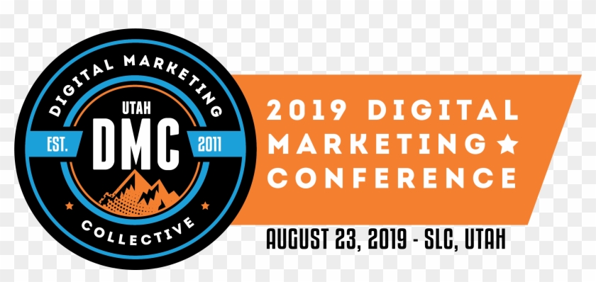 Utah Dmc Conference 2019 Logo With Date - Circle Clipart