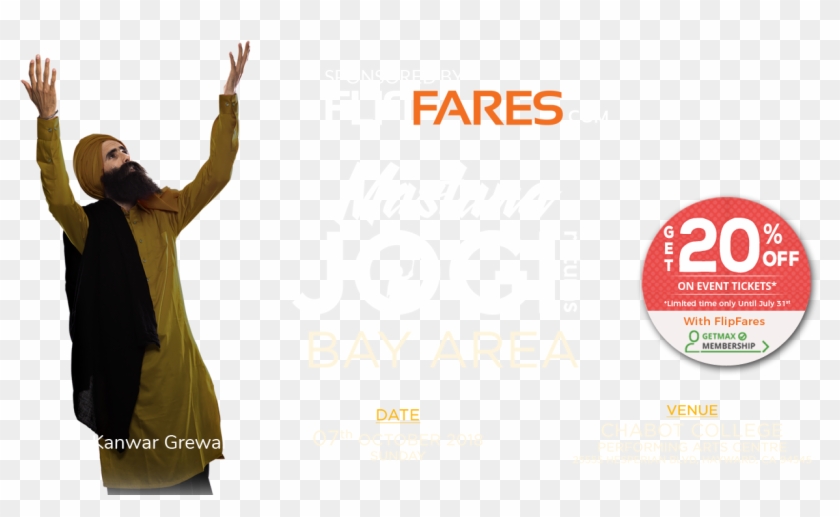 Get 20% Off On Mastana Jogi Returns Kanwar Grewal Concert - Event Clipart #4492861