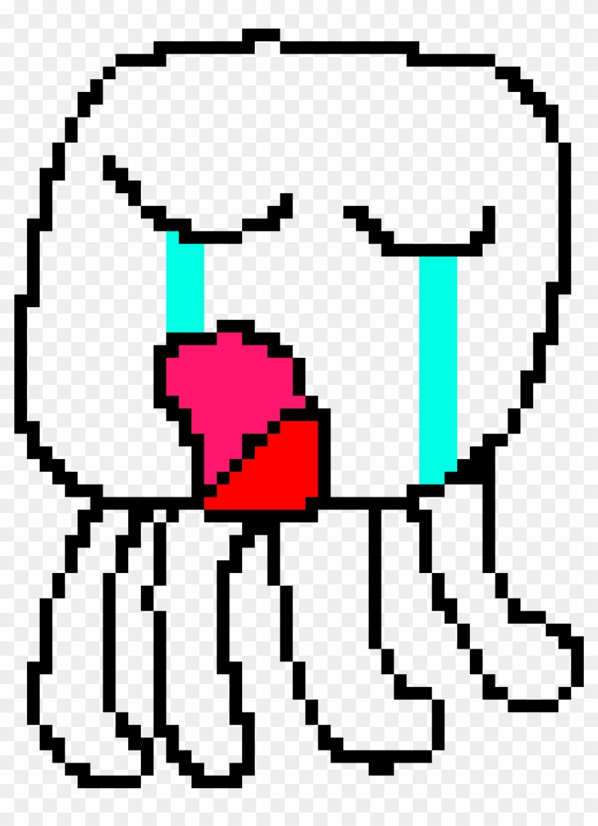 Minecraft Ghast - Illustration Clipart