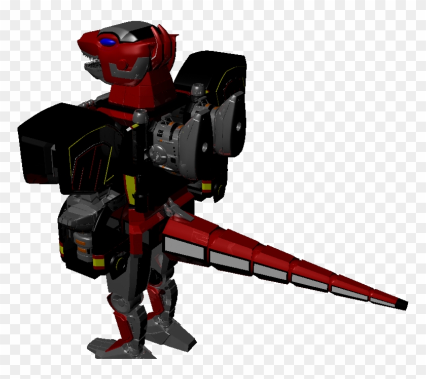 As You Can See I Still Need To Model The Megazord Hands - Mecha Clipart