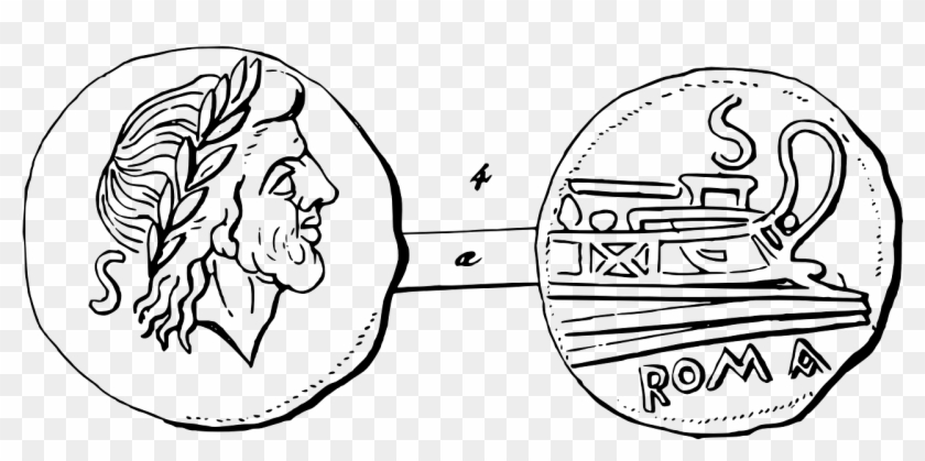 History Of Money And Its Significance To - Art Romawi Clipart