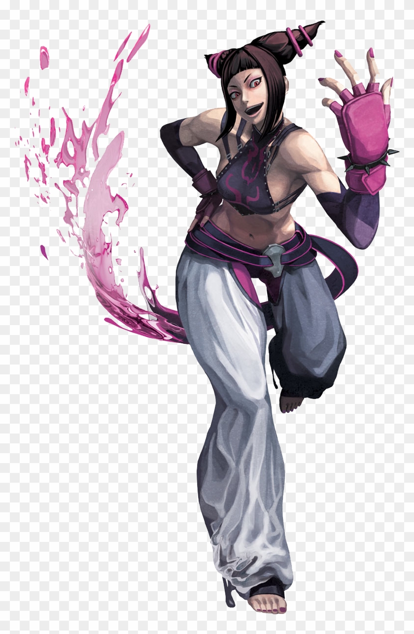 From Street Fighter X Tekken - Juri Han Street Fighter 4 Clipart