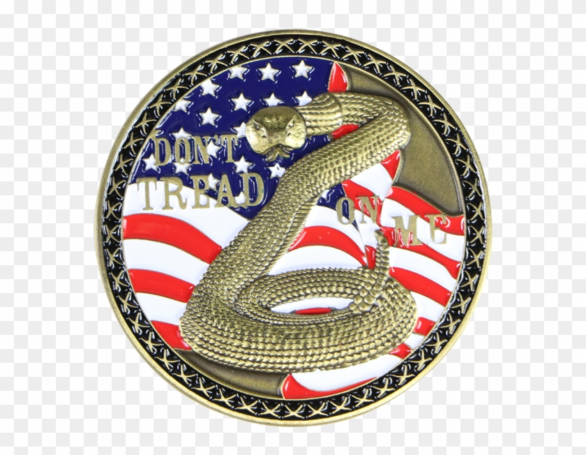 Usmc "don't Tread On Me" Coin - Serpent Clipart #4493293