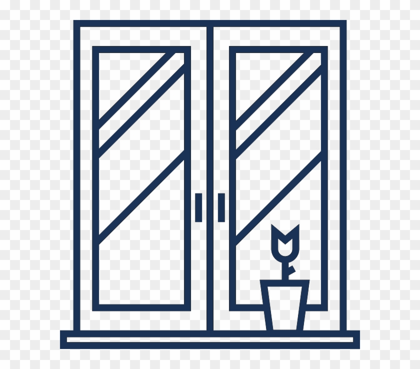 Window - Porte Fenetre Icon Clipart