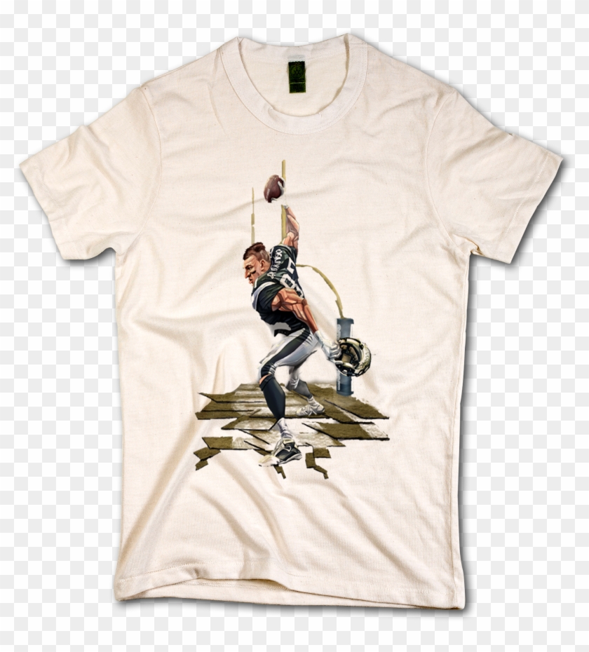 Gronk Spike From 500 Level - Aggressive Inline Skating Clipart #4493426