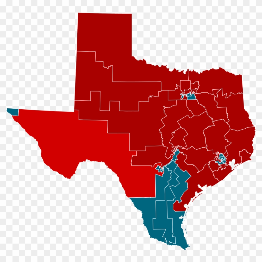 2014 United States House Of Representatives Elections - Texas Presidential Election Results 2016 Clipart