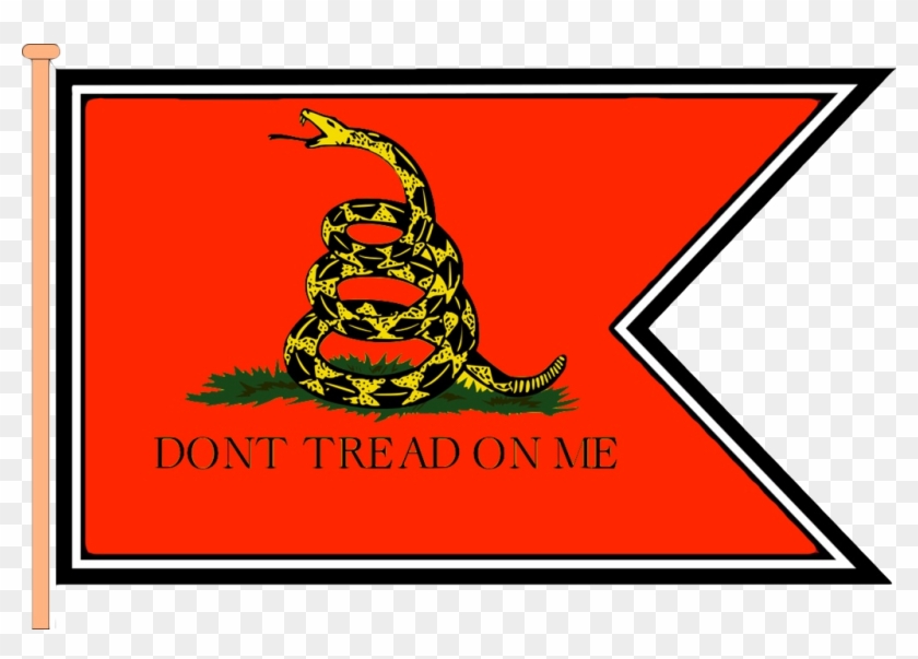 Ocdon't Tread On Me Colour - Dont Tread On Us Clipart #4493690