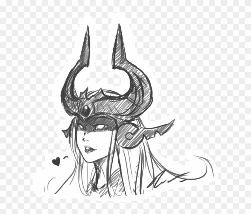 Https - //68 - Media - Tumblr - Ouecw3xbj11udvzveo1 - League Of Legends Sketch Syndra Clipart #4494416