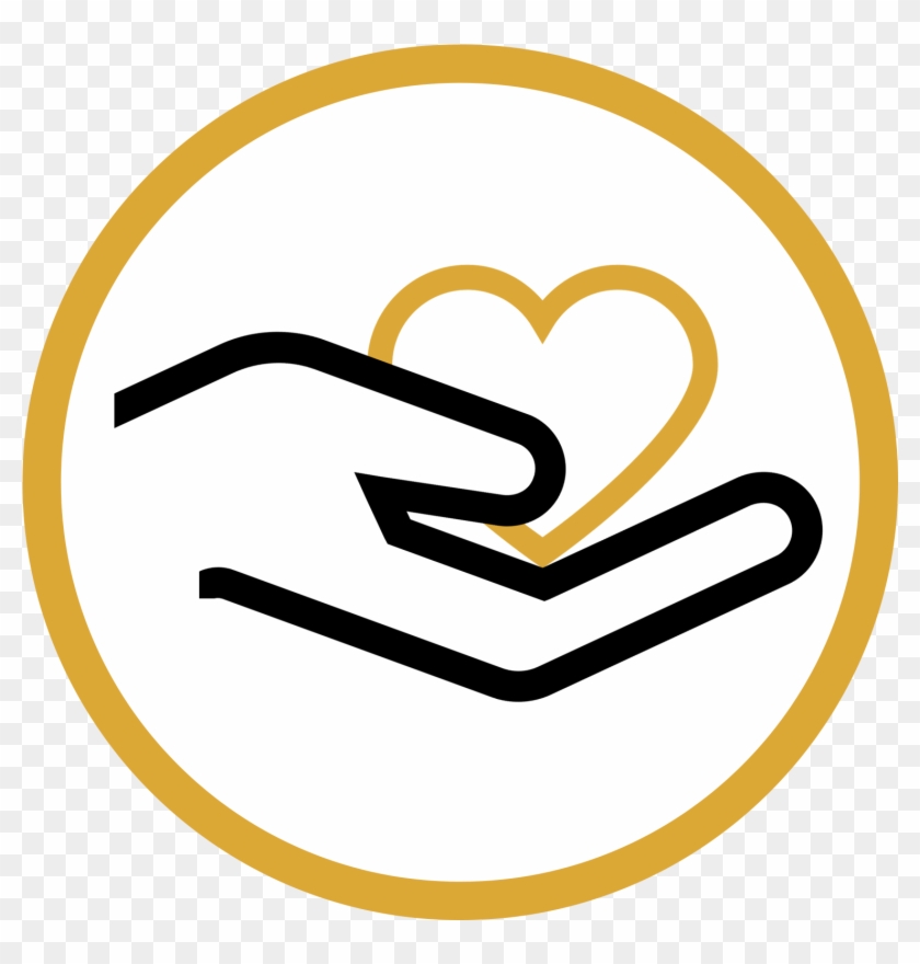 Animated Black Hand Holding A Yellow Heart Inside A - Green Exercise Icon Clipart #4494558