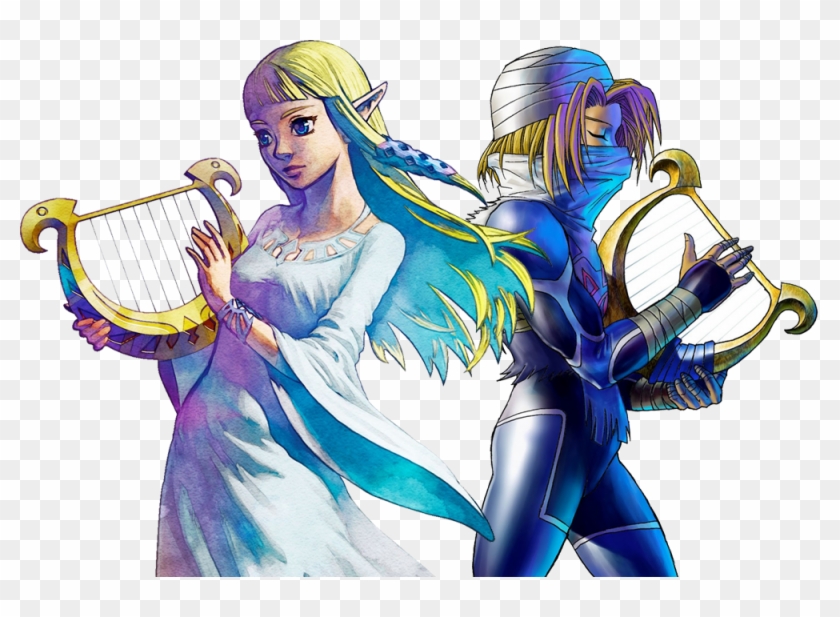 "the Definitive Answer Is That Sheik Is A Woman Simply - Sheik Zelda Clipart #4494606