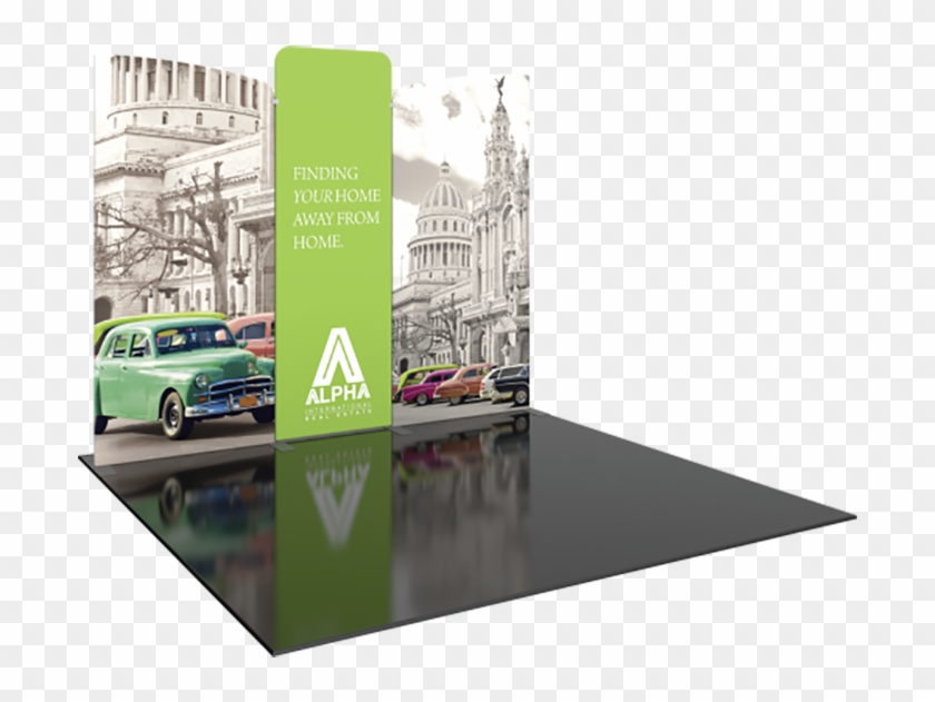 Alpha 10x10 Tension Fabric - Flyer Clipart #4494922