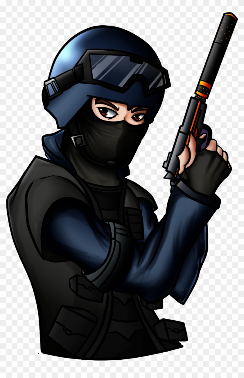 Csgo Guy Png - Cs Go Counter Terrorists Png Clipart #4495440