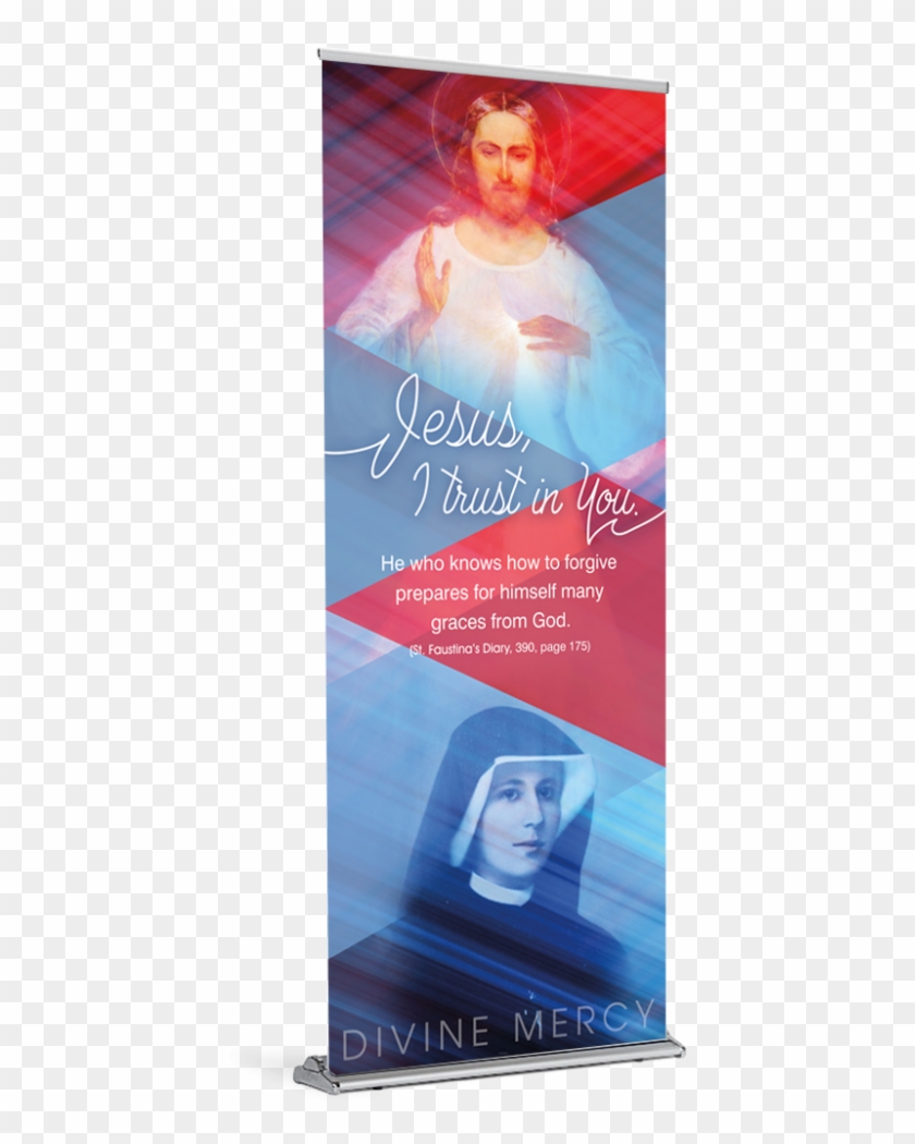 Divine Mercy Grace From God Banner - St Faustina Clipart #4495498