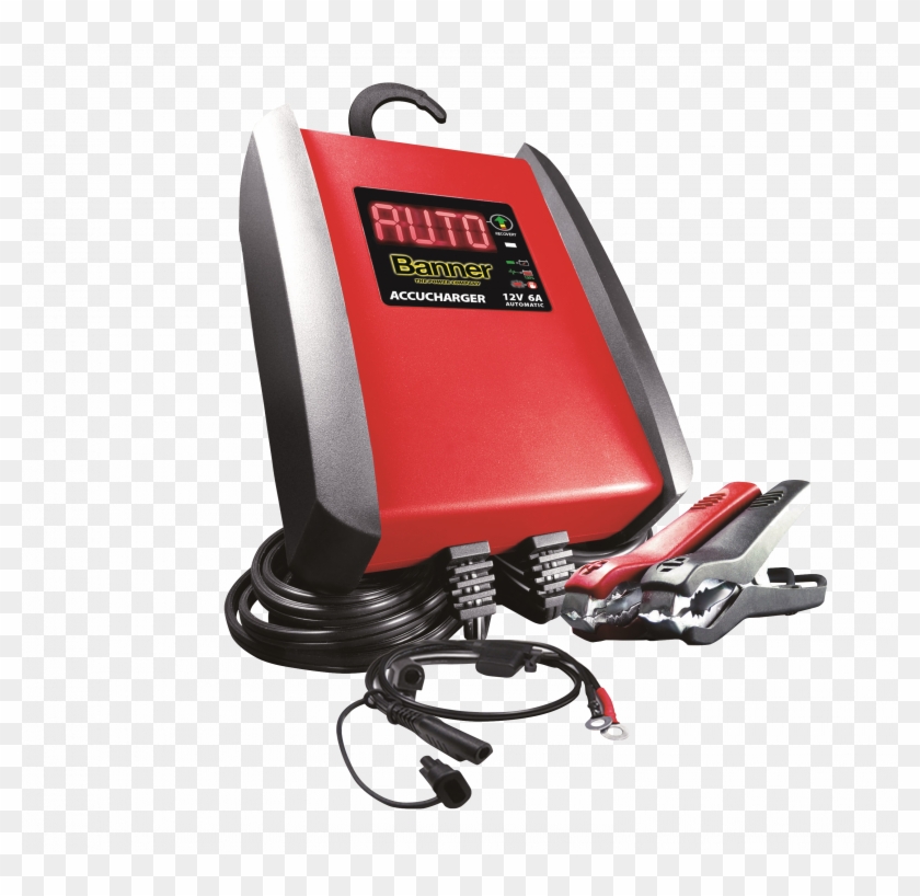 Banner Accucharger 12v 3a Clipart #4495618